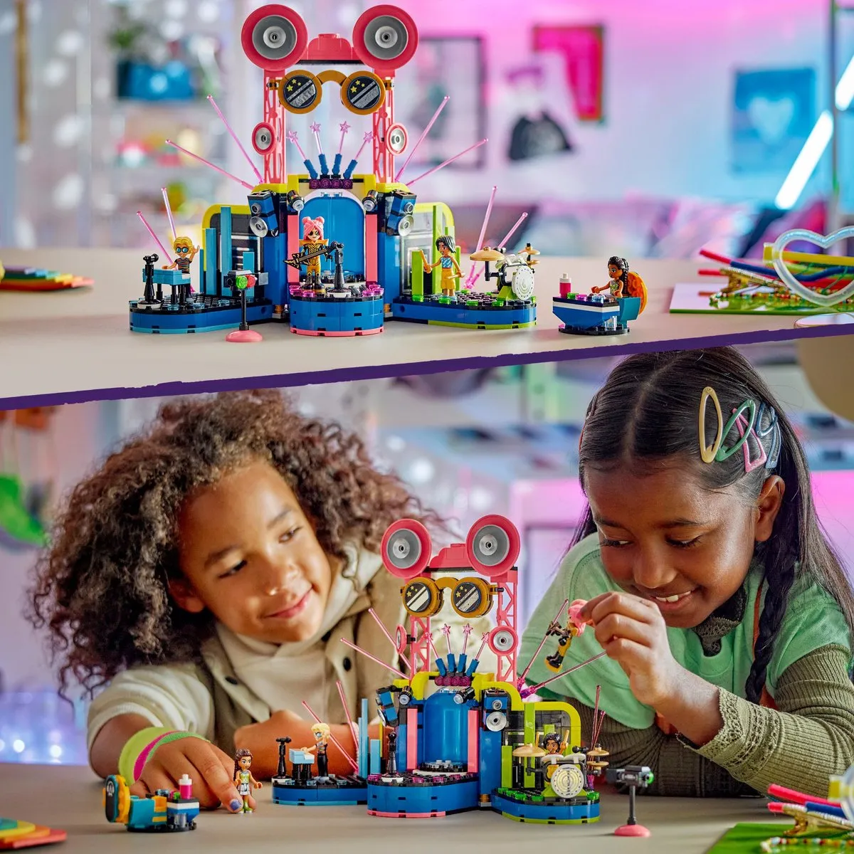 LEGO Friends Muzikale Talentenjacht 42616 - 4 Minifiguren