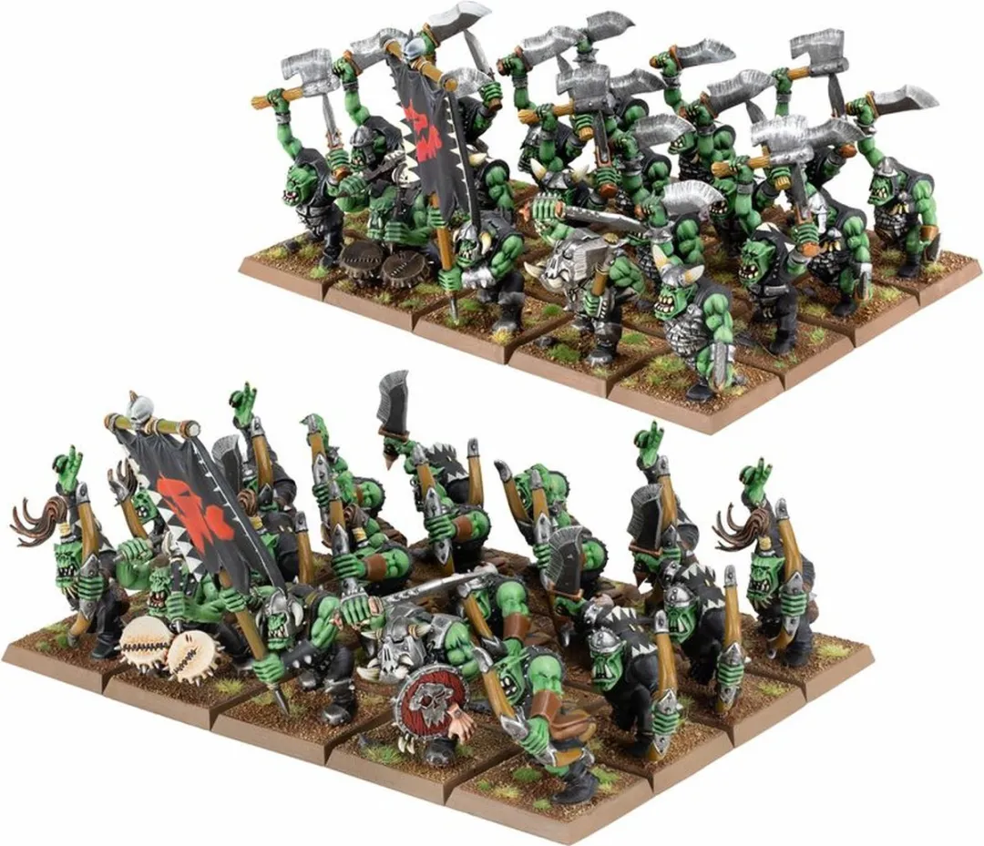 Games Workshop Warhammer The Old World Orc Boyz & Arrer Boyz 108 Onderdelen