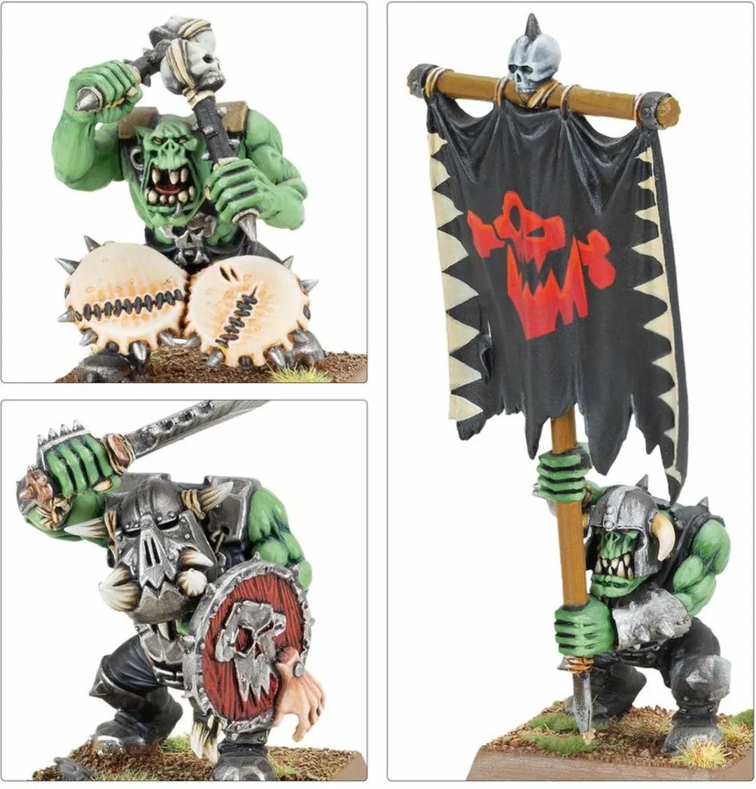 Games Workshop Warhammer The Old World Orc Boyz & Arrer Boyz 108 Onderdelen