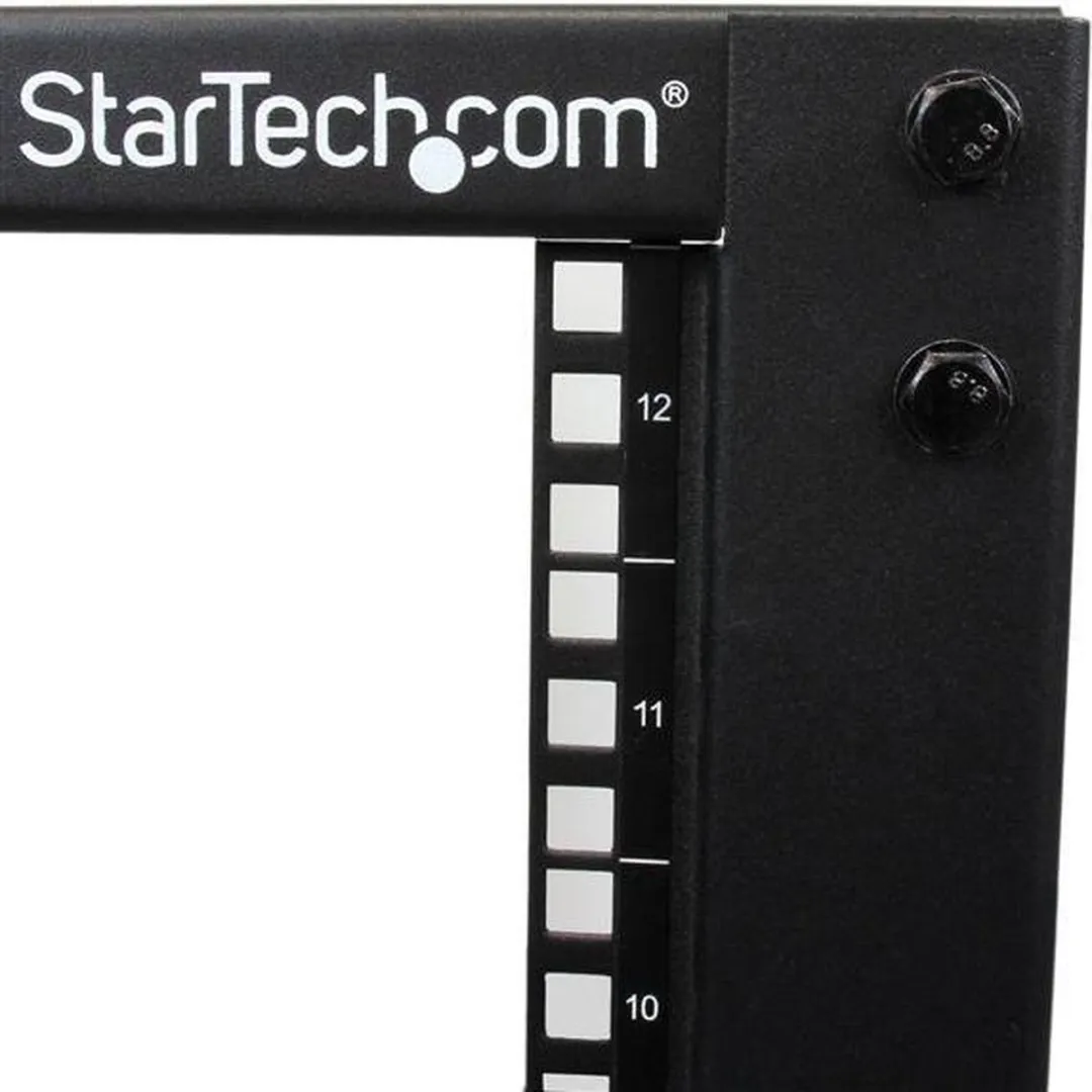 Startech 12U Open Frame Server Rack 4POSTRACK12U - Zwart
