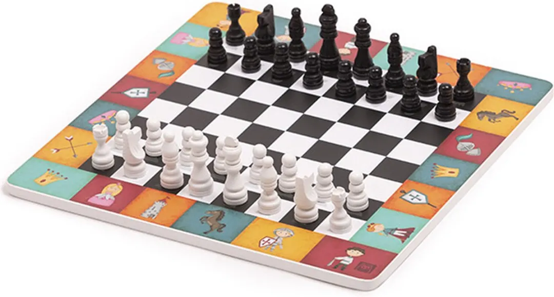 Eurekakids My First Chess Houten Schaakspel 33x33cm