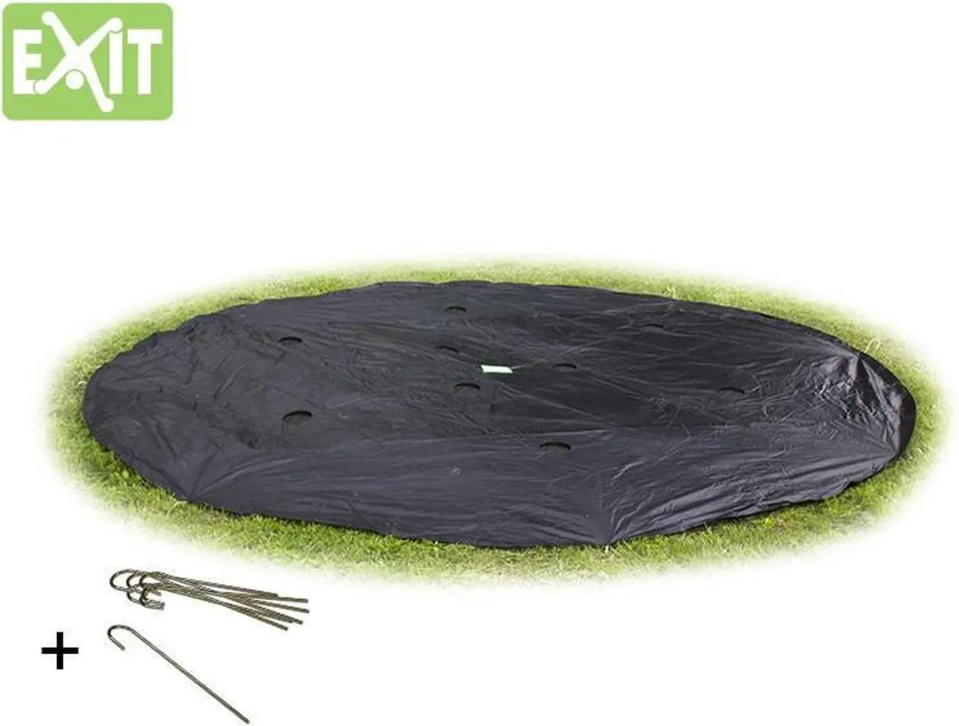 EXIT Toys Trampoline Afdekhoes Ø427cm - Zwart