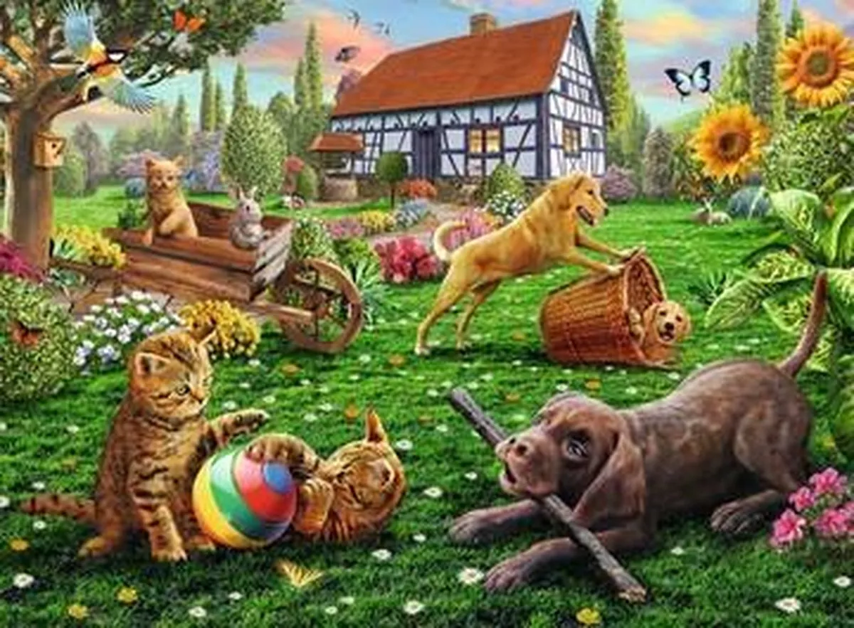 Ravensburger 12828 Legpuzzel 200 Stuks - Flora & Fauna - afbeelding 2 van 2