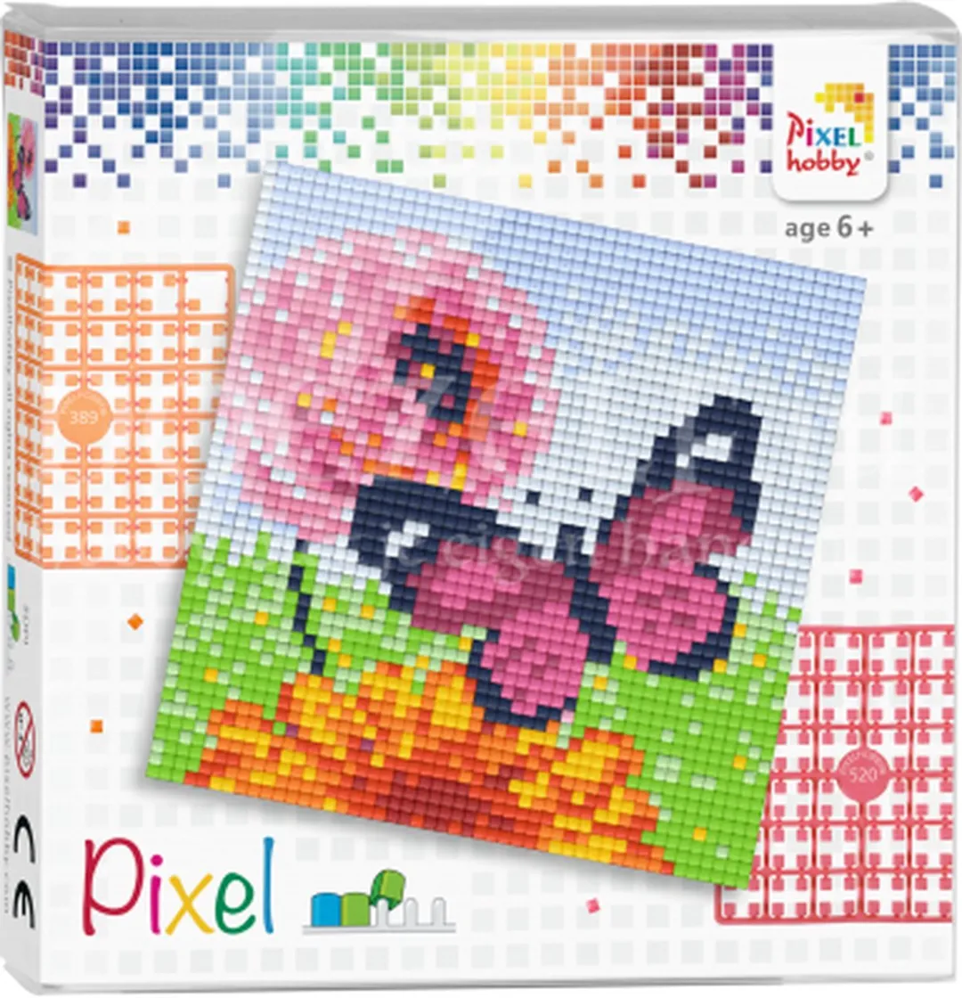 Pixelhobby Vlinder Set