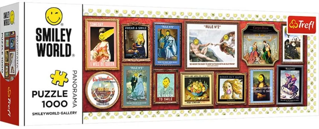 Trefl SmileyWorld Galerij 1000P Puzzel