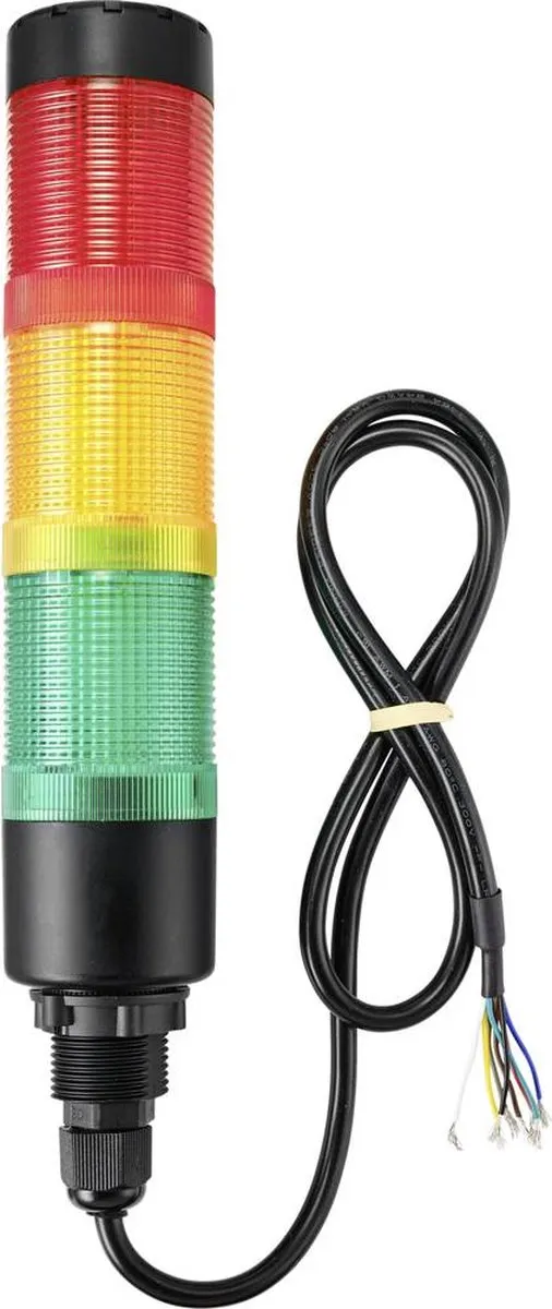 Tru Components TC-9539296 Signaalzuil - Rood/Geel/ Groen
