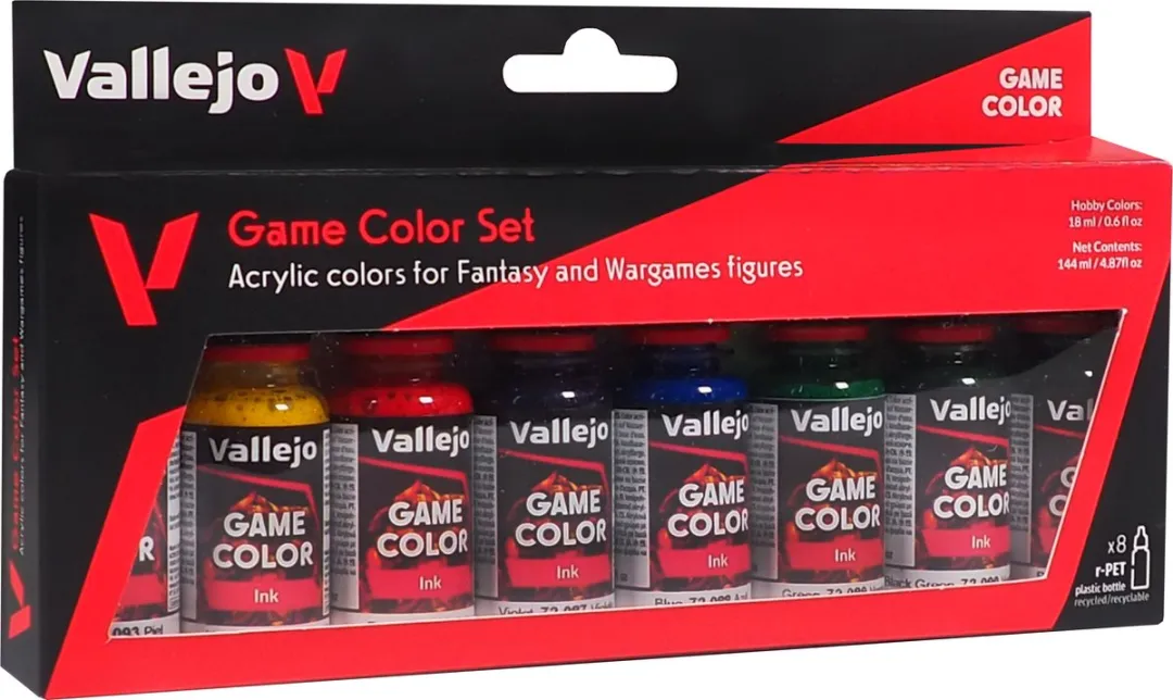 Vallejo Game Color Acrylverfset 8x17ml