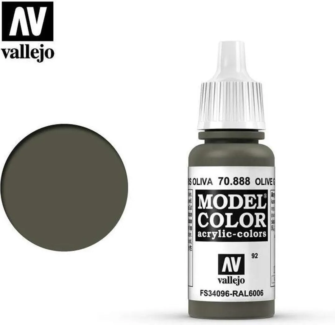 Vallejo Model Color Olive Grey Acrylverf 17ml