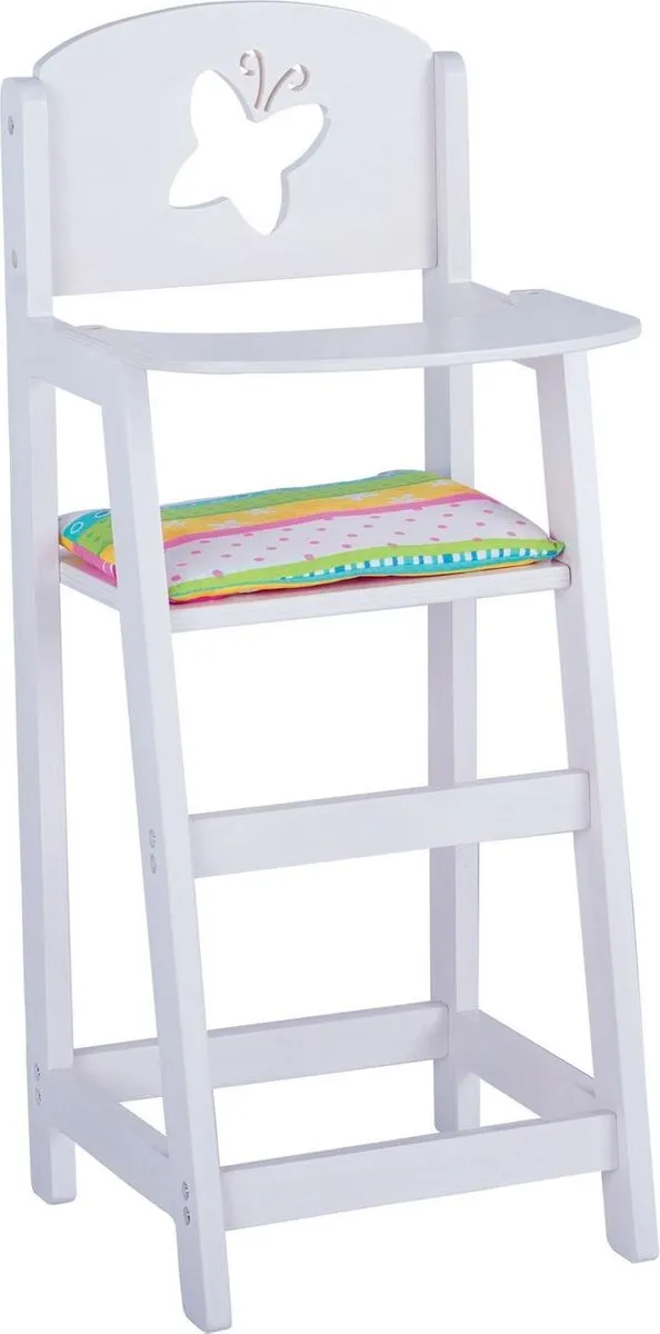 Goki Poppenstoel Susibelle Wit