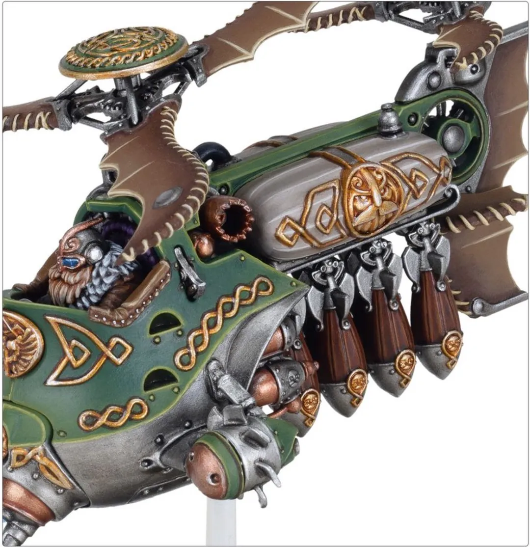 Games Workshop Dwarfen Mountain Holds Gyrocopters & Gyrobombers - 134 Onderdelen