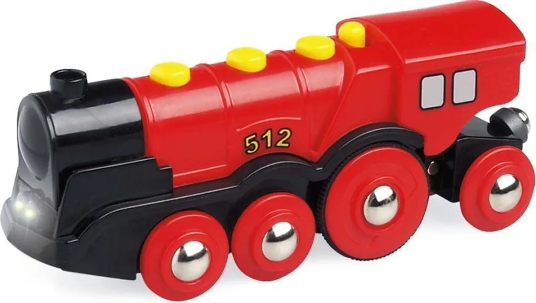 BRIO Rode Lola Locomotief 33223