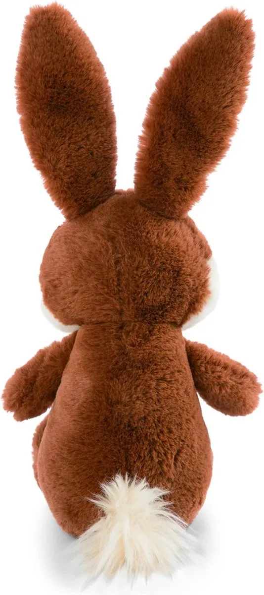 Nici konijn/haas pluche knuffel - bruin - 25 cm