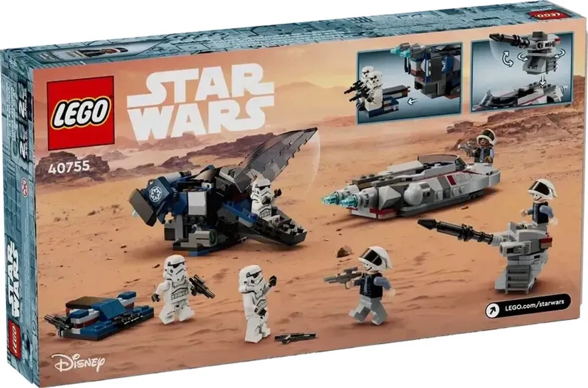 LEGO Star Wars Imperial Dropship vs Rebel Scout Speeder 40755 - 352 Stukken