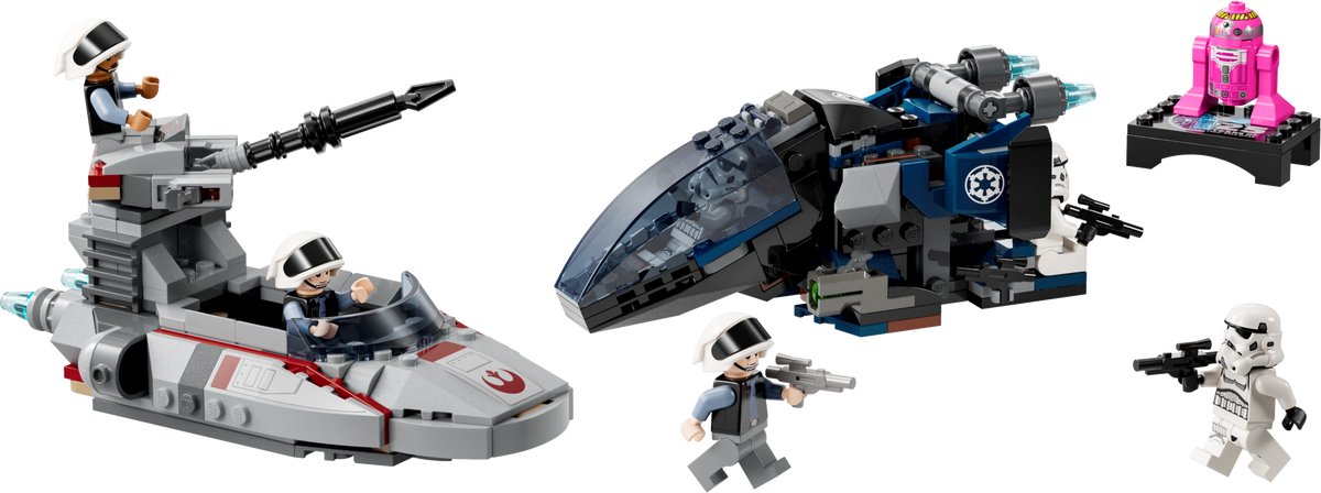 LEGO Star Wars Imperial Dropship vs Rebel Scout Speeder - 40755