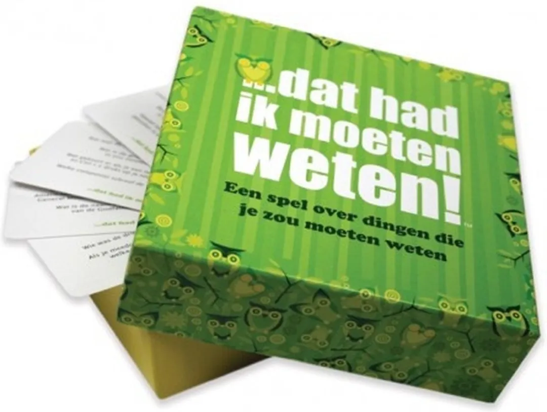 Hygge Games Dat had ik moeten weten! - Gezelschapsspel voor familie en vrienden