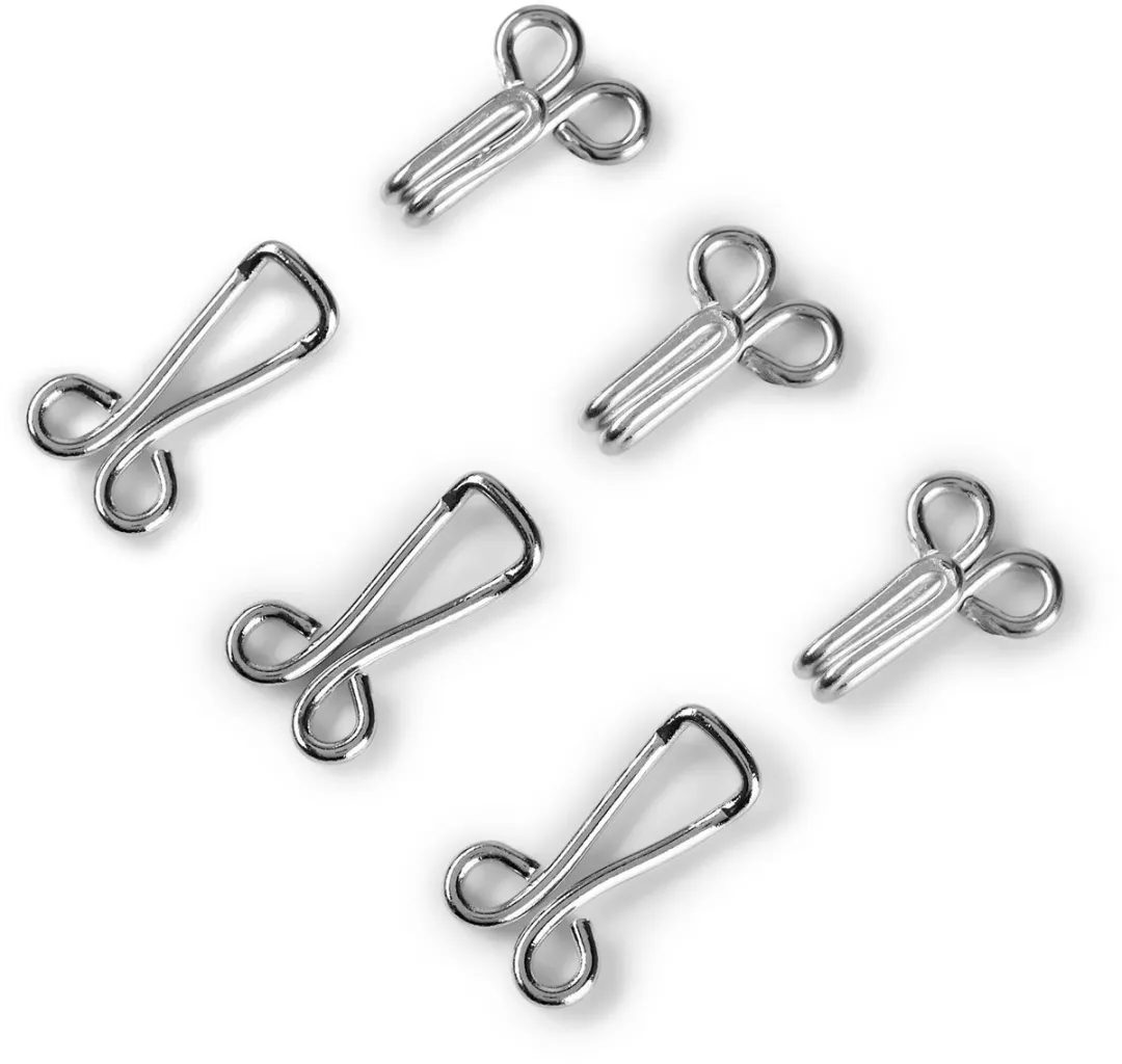 Prym Haken en Ogen Zilver