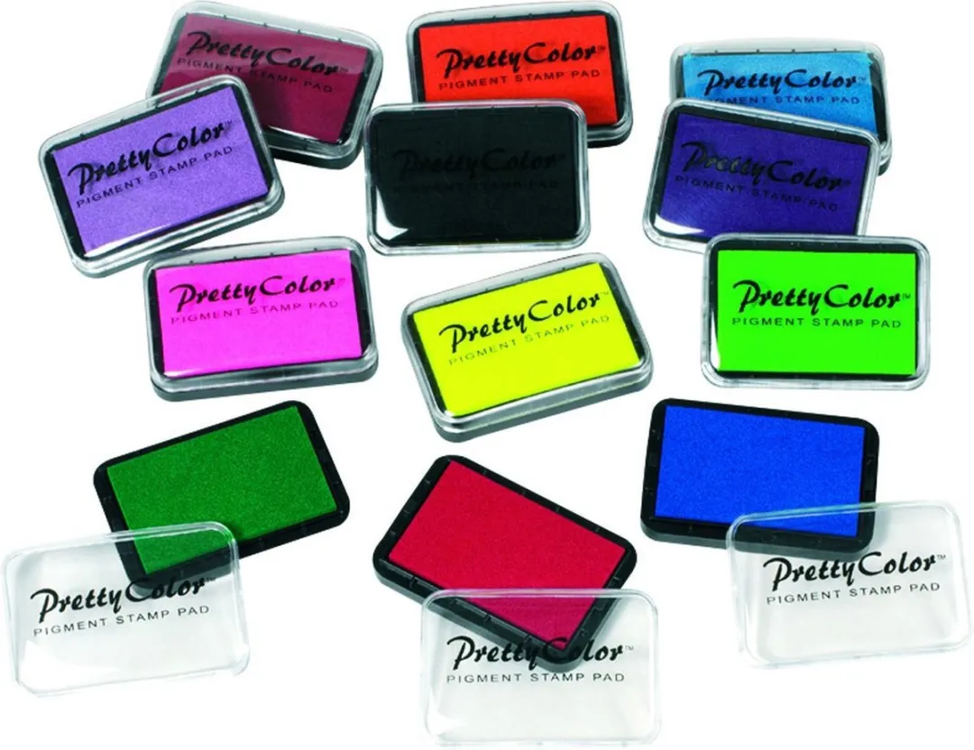Goki Stempelkussenset 24-delig Multicolor
