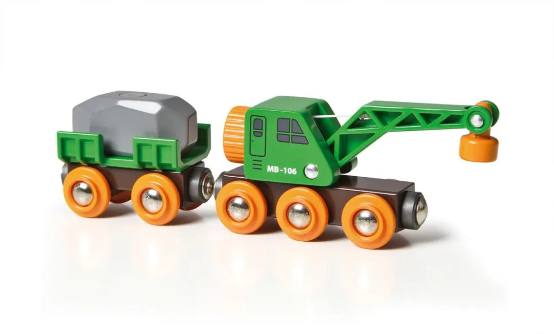 BRIO Kraanwagon 33698 - Zwart