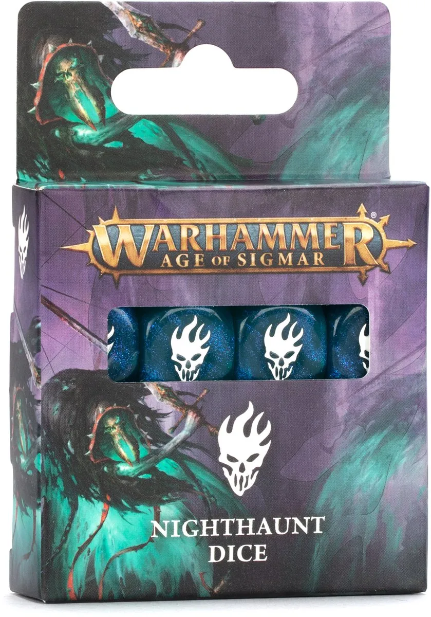 Warhammer Age of Sigmar Nighthaunt Dice 91-90