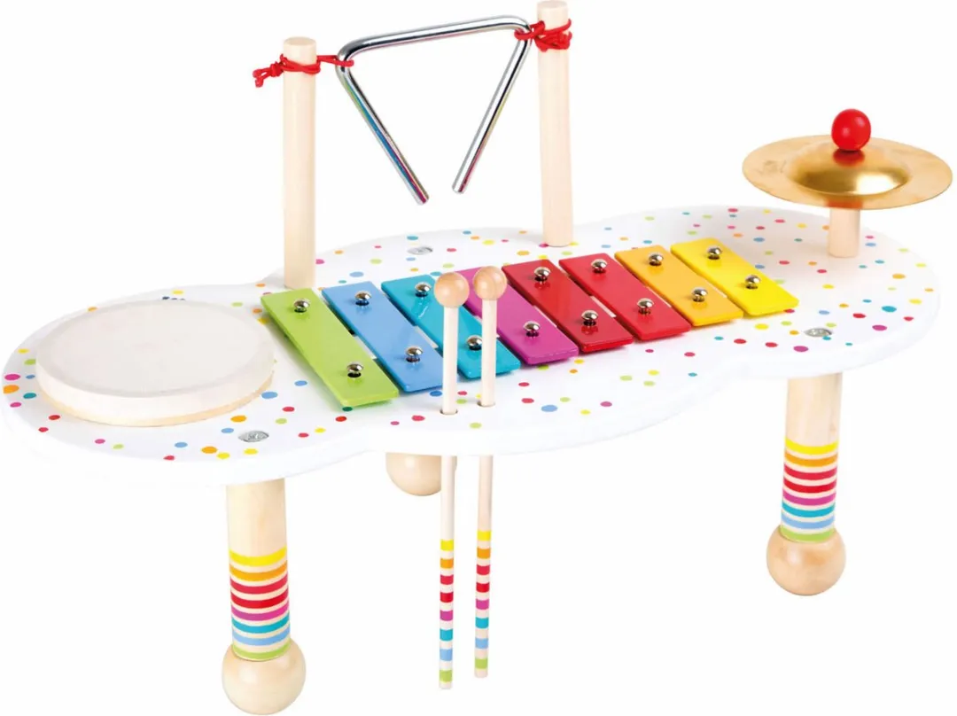 Small Foot Houten Muziektafel Multicolor