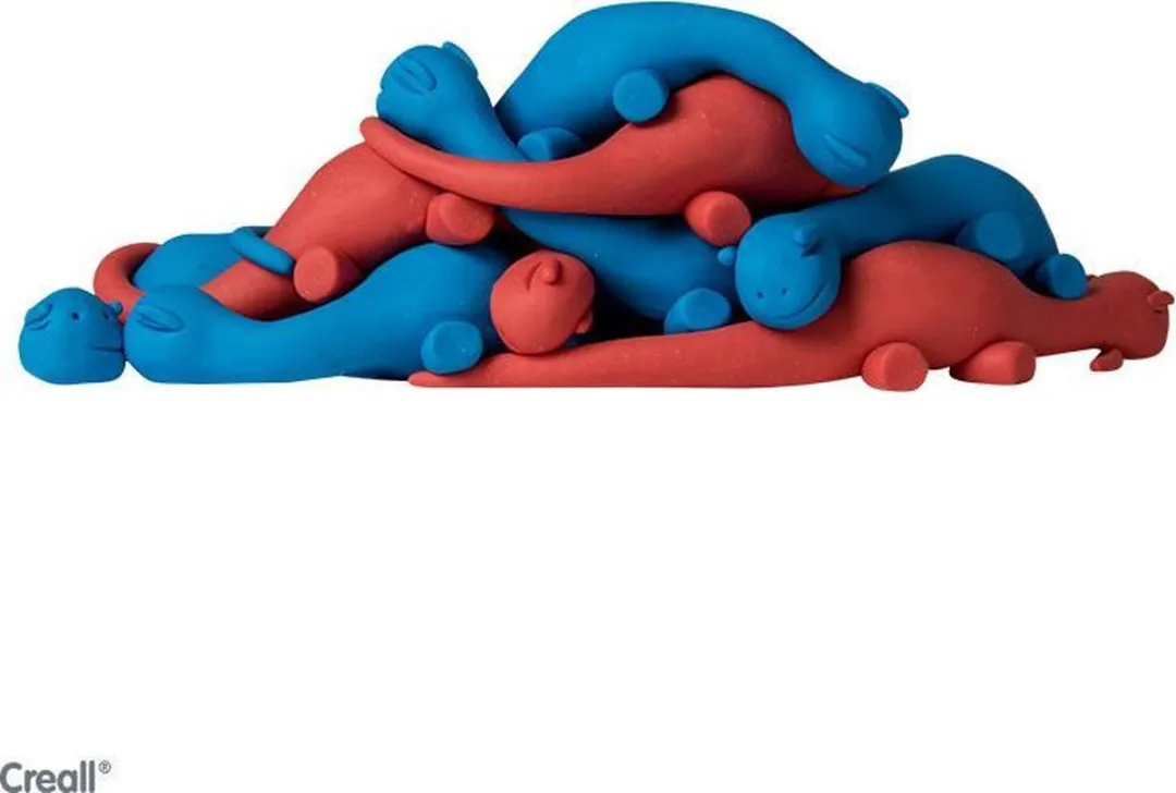 Creall Therm Junior Boetseerklei - Rood
