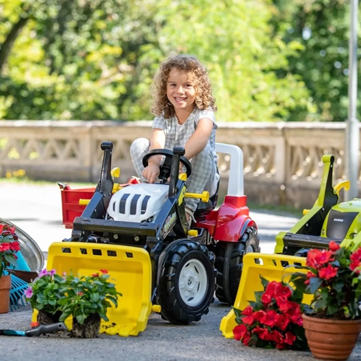 Rolly Toys RollyFarmtrac Premium II Traptractor - 6300 CVT - Rood/Wit