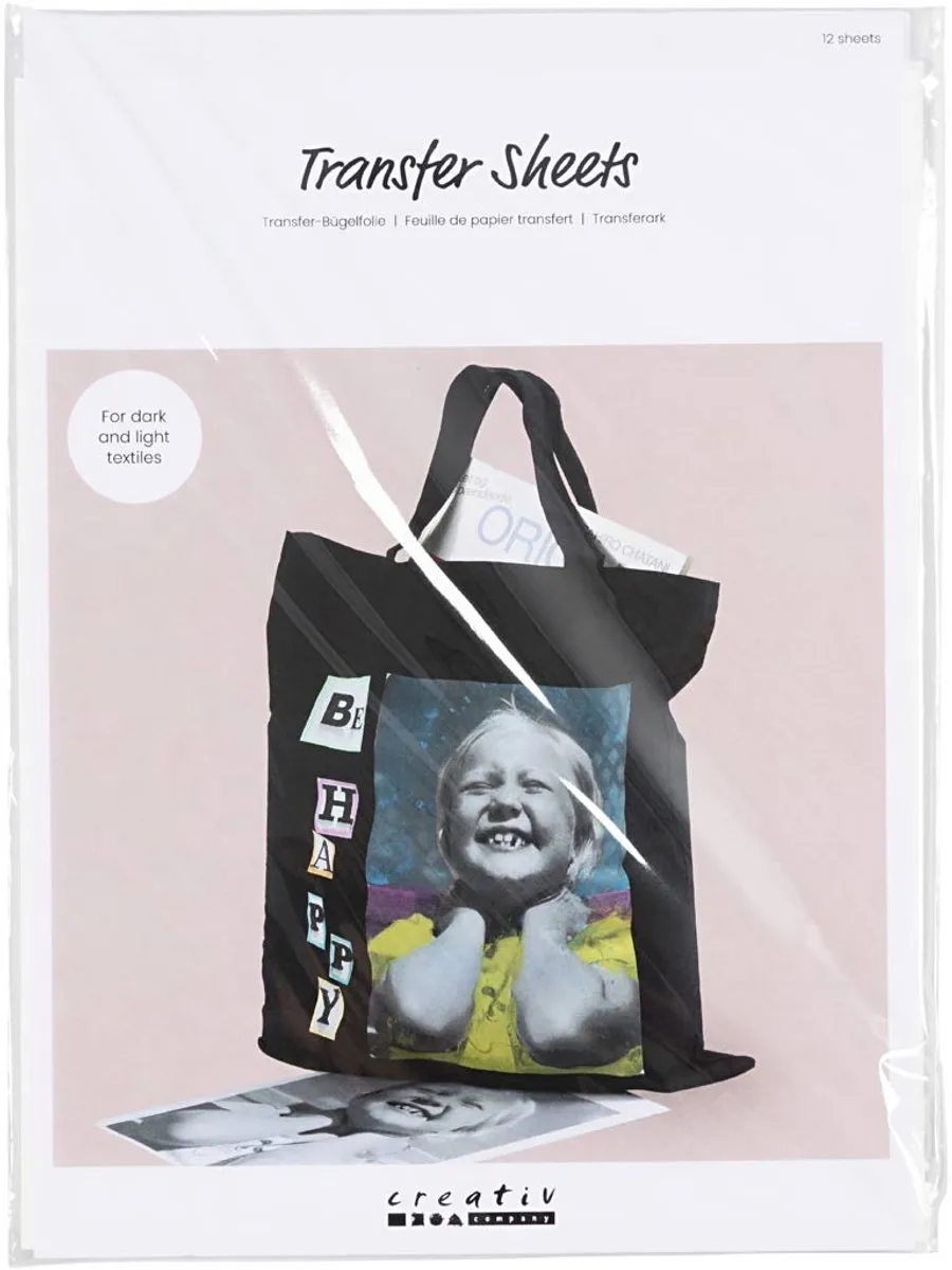 Creativ Company Creotime Transferpapier 21x28cm - 12 Vel