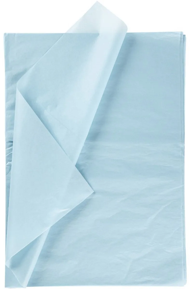 Creativ Company Tissuepapier Lichtblauw 25 Vel