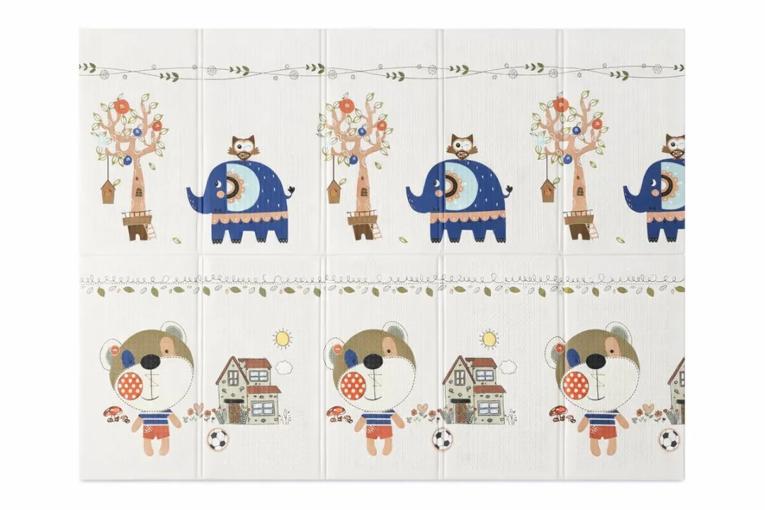 Jack Favorite Toys Speelmat Berenbos Blauw 150x200cm