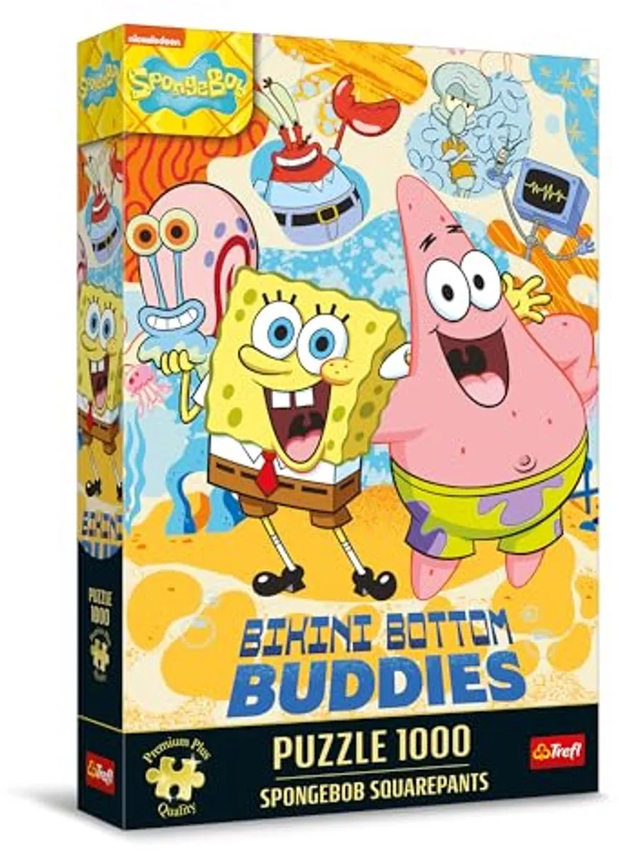 Trefl SpongeBob SquarePants Puzzel 1000 Stuks - Multicolor
