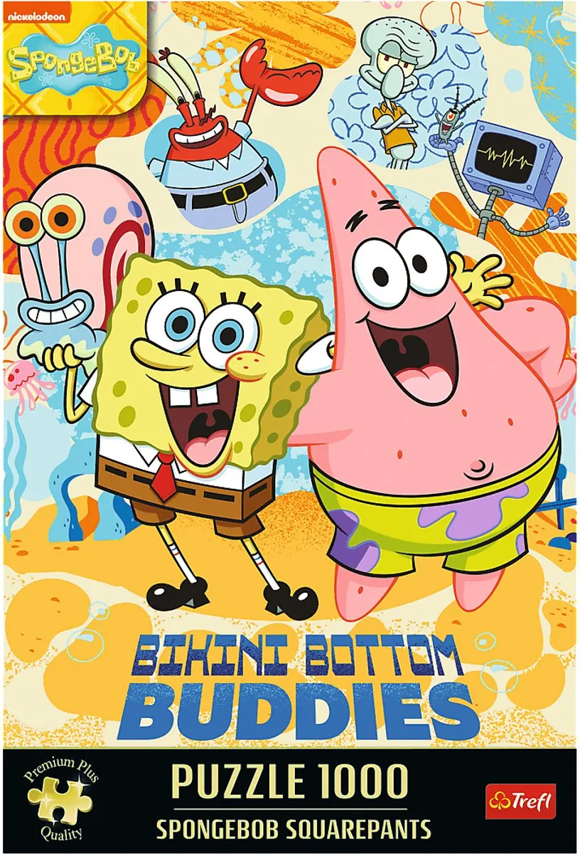 Trefl SpongeBob SquarePants Puzzel 1000 Stuks - Multicolor