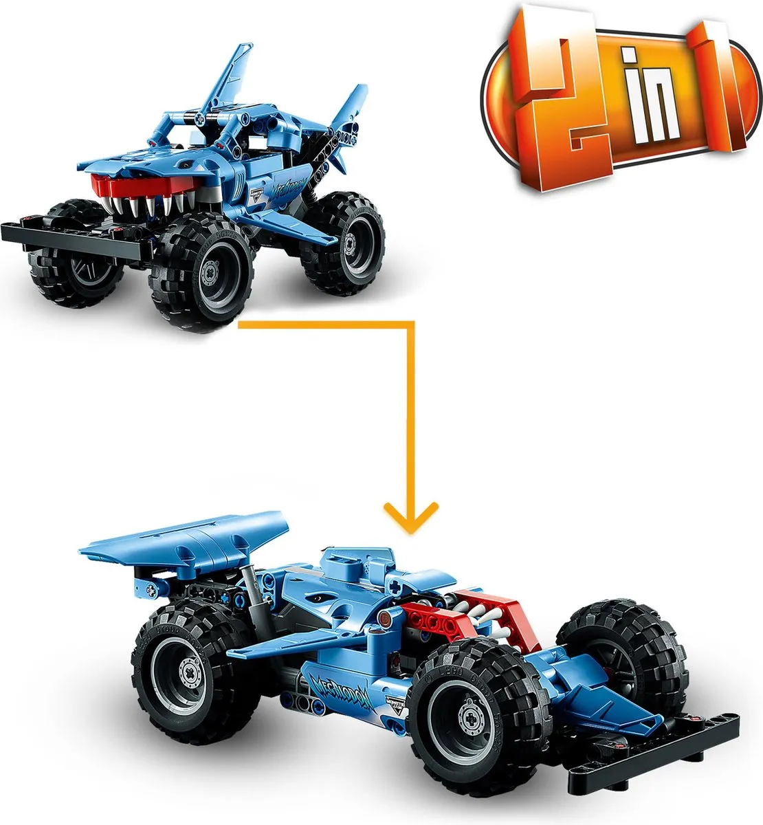 LEGO Technic Monster Jam Megalodon 42134 - 260 Stukken