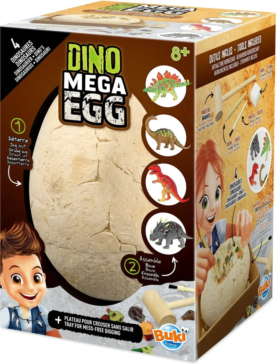 Buki France BU2137 Dino Mega Ei