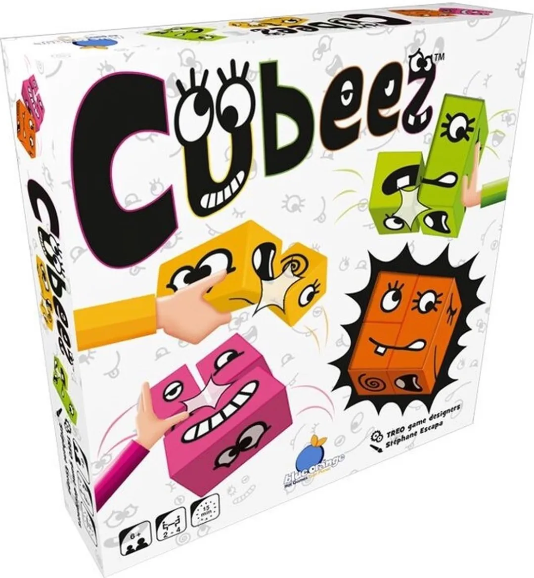 Geronimo Games Cubeez Bordspel - Houten Blokken