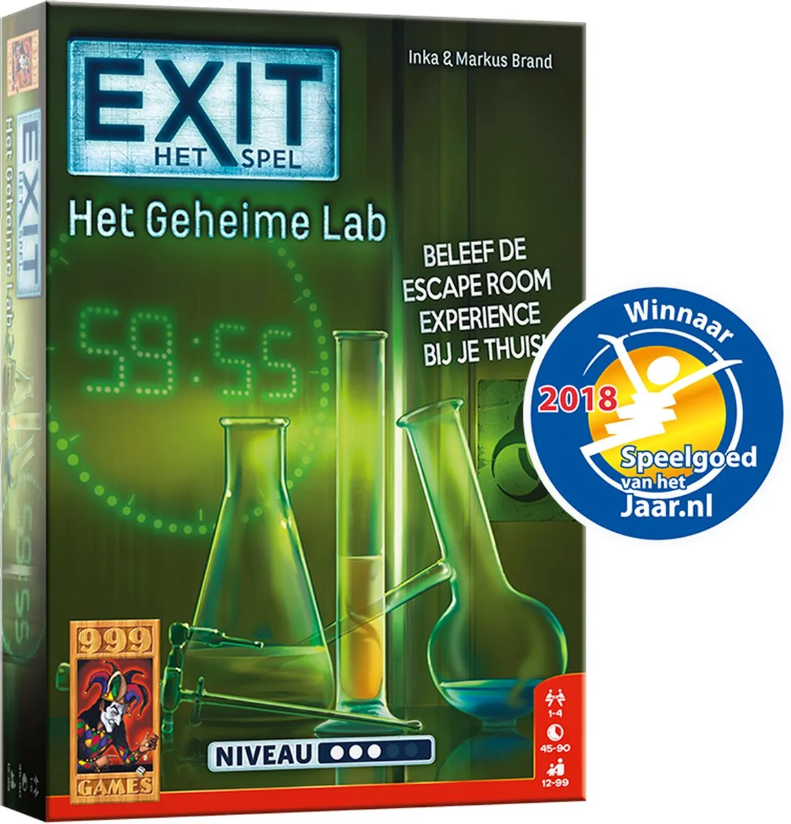 999 Games EXIT Het Geheime Lab