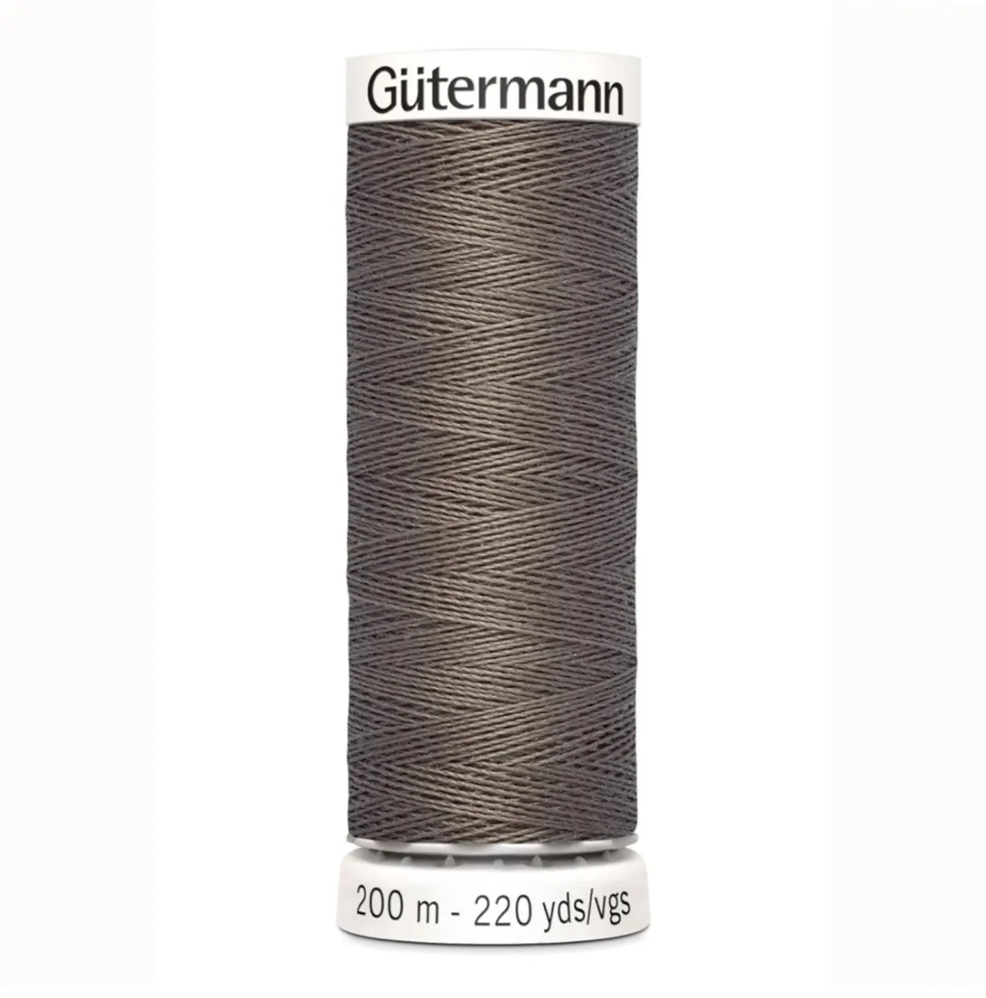 Gutermann Polyester Naaigaren 200m - Bruin
