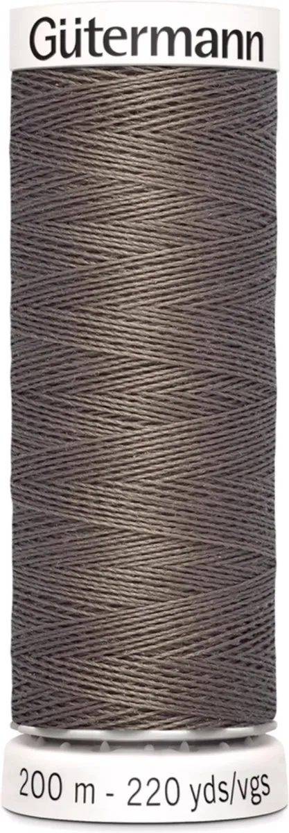 Gutermann Polyester Naaigaren 200m - Bruin - afbeelding 6 van 6