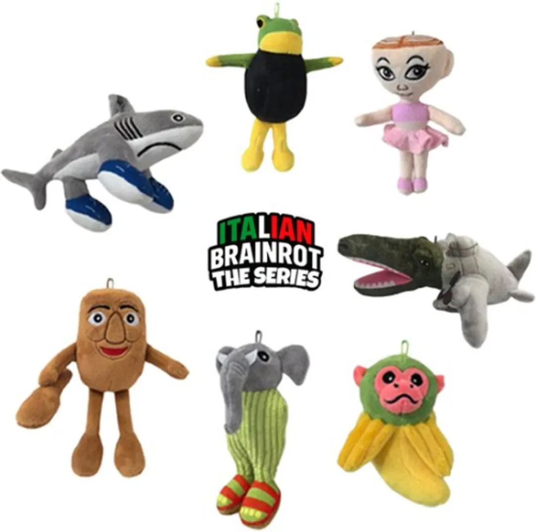 Topknuffels Italian Brainrot Pluche Knuffel 30cm