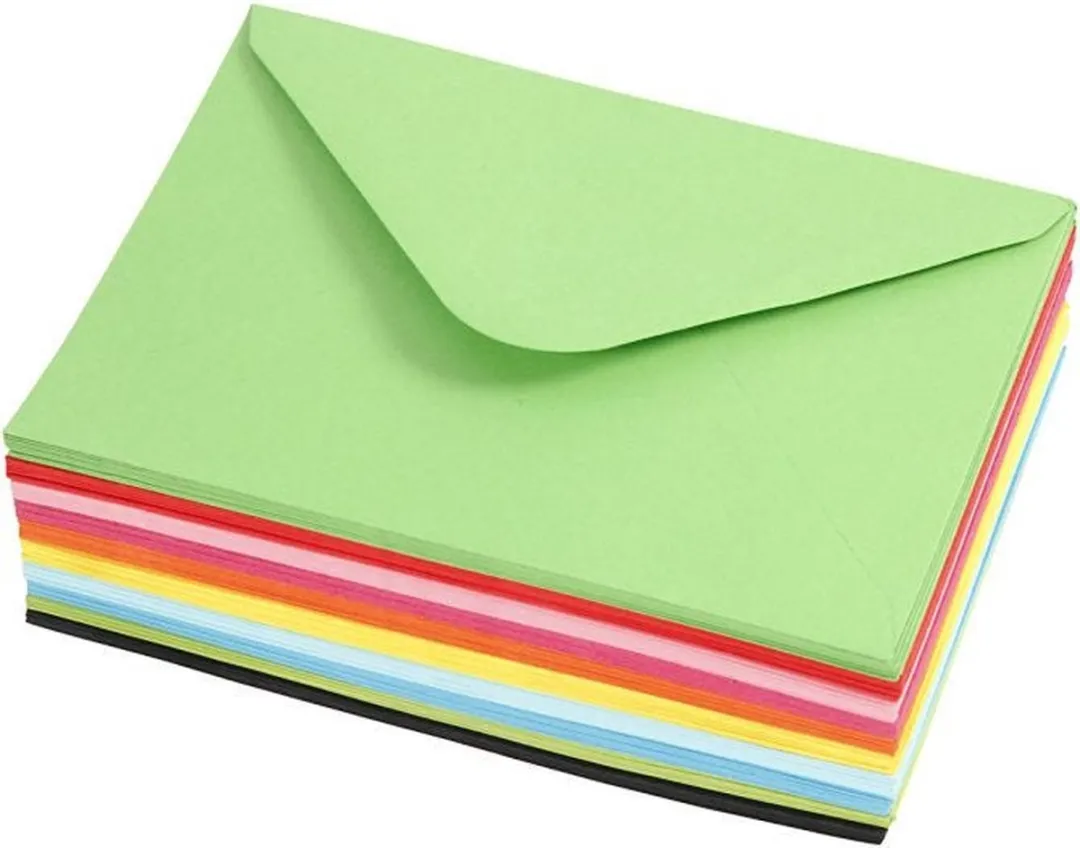 Creativ Company Gekleurde Enveloppen C6