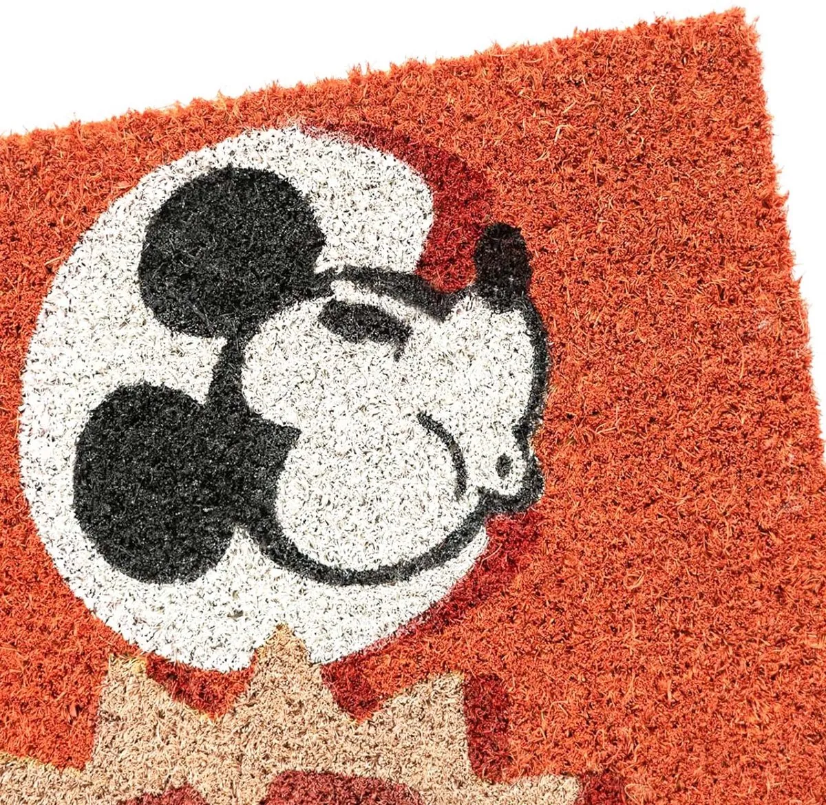Disney Decoratieve Deurmat 60x40cm - Mickey Mouse Patroon - Rood