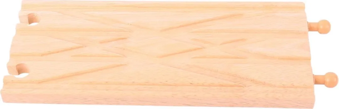 BIGJIGS Houten Treinwisselaar 22cm - Multi