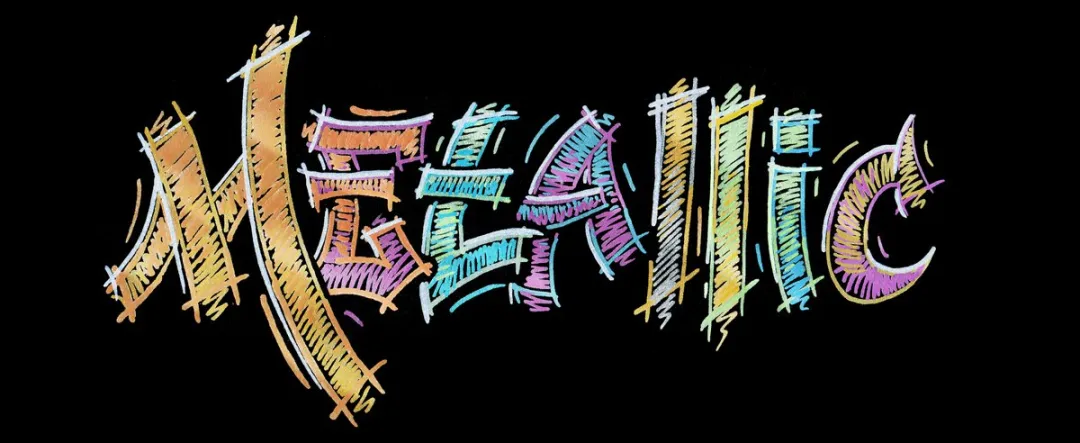 Faber-Castell Acrylmarker Black Edition FC-285517 - 6 Metallic Kleuren