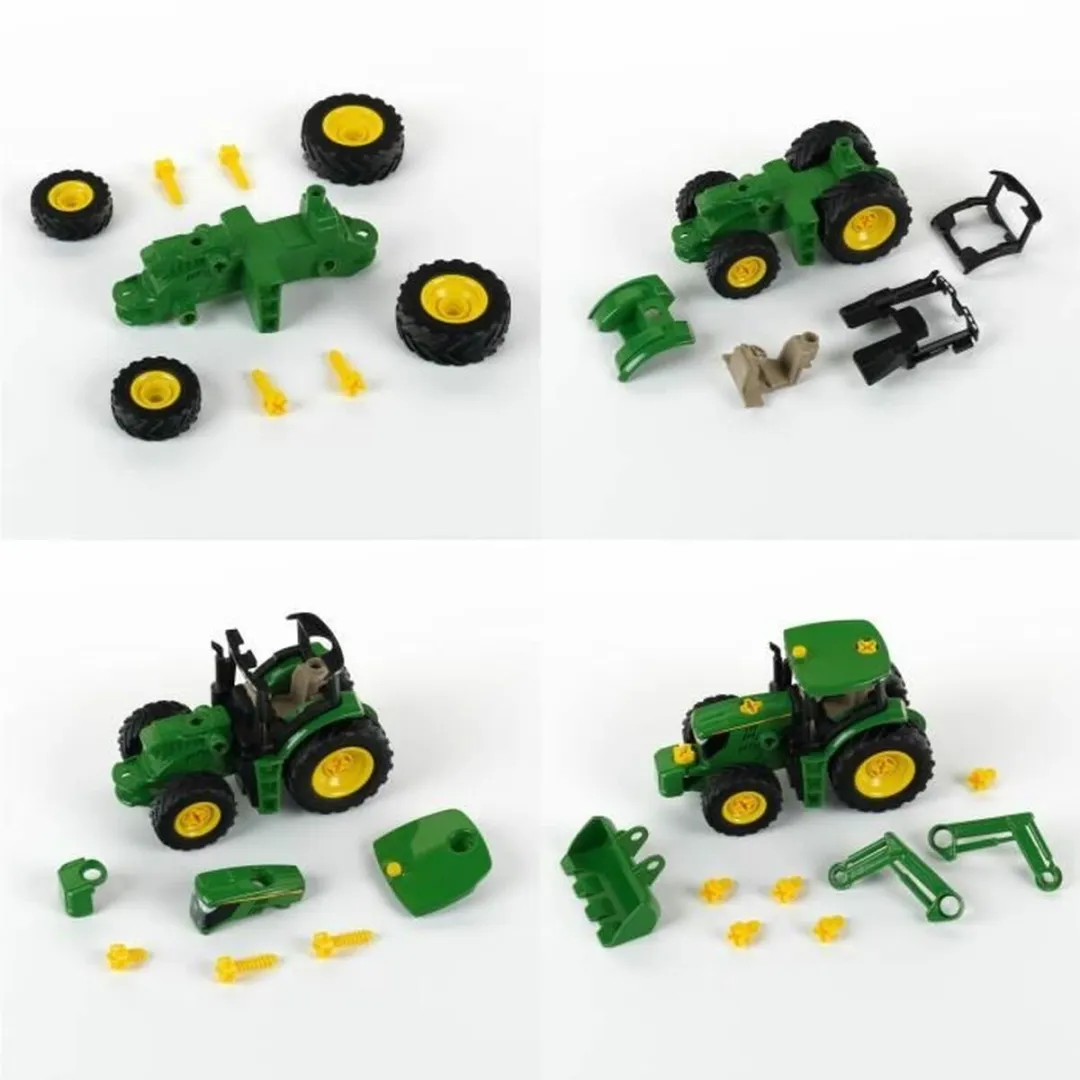Klein Toys Blockables 1:24 Tractor - Multicolor