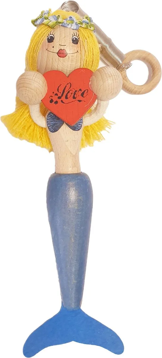 Tricky-Toy - Speelpoppetje - Meermin - Hout