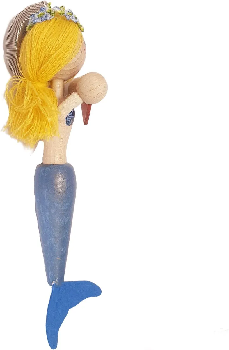 Tricky-Toy - Speelpoppetje - Meermin - Hout