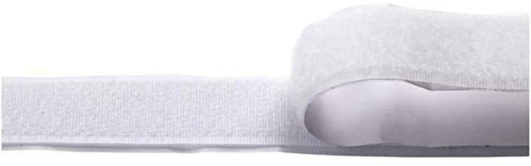Creativ Company Klittenband 20mm - 5m - Wit