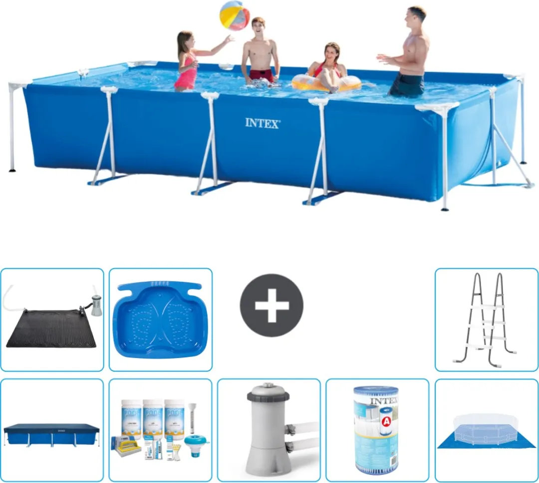 Intex Rechthoekig Frame Zwembad 450x220cm