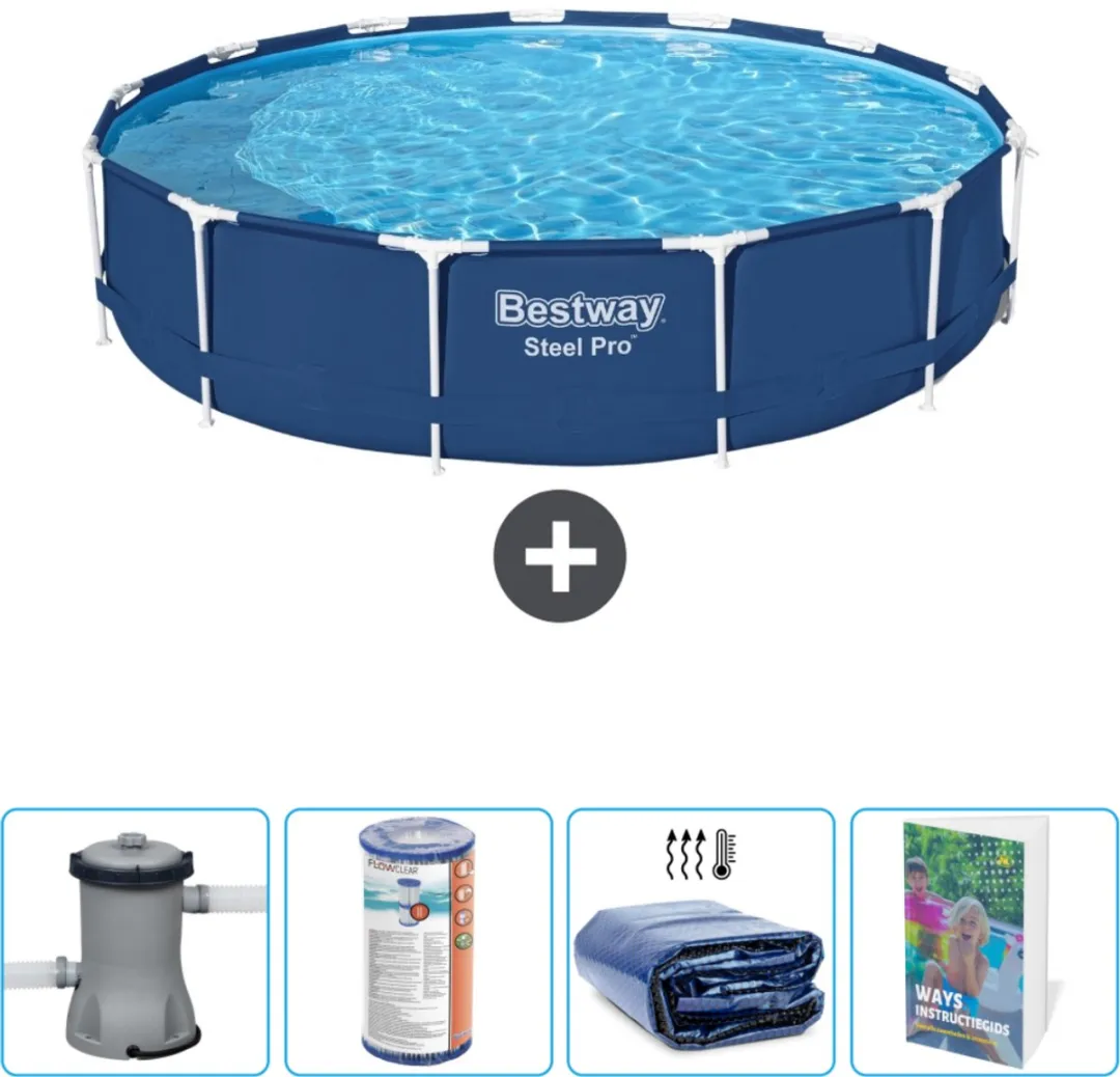 Bestway Steel Pro Zwembad 396x84cm