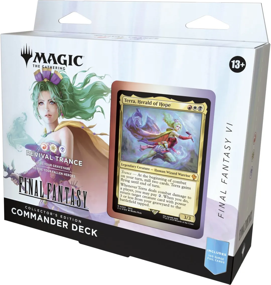 Magic The Gathering FINAL FANTASY VI Commander-deck Revival Trance