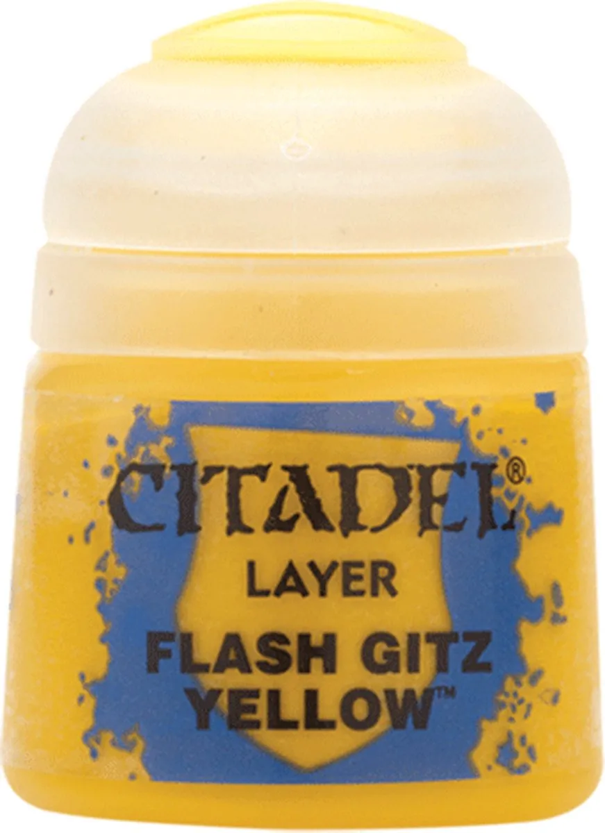 Games Workshop Citadel Layer Flash Gitz Yellow